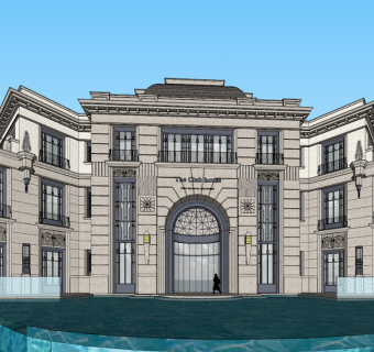 华润中央公园模型